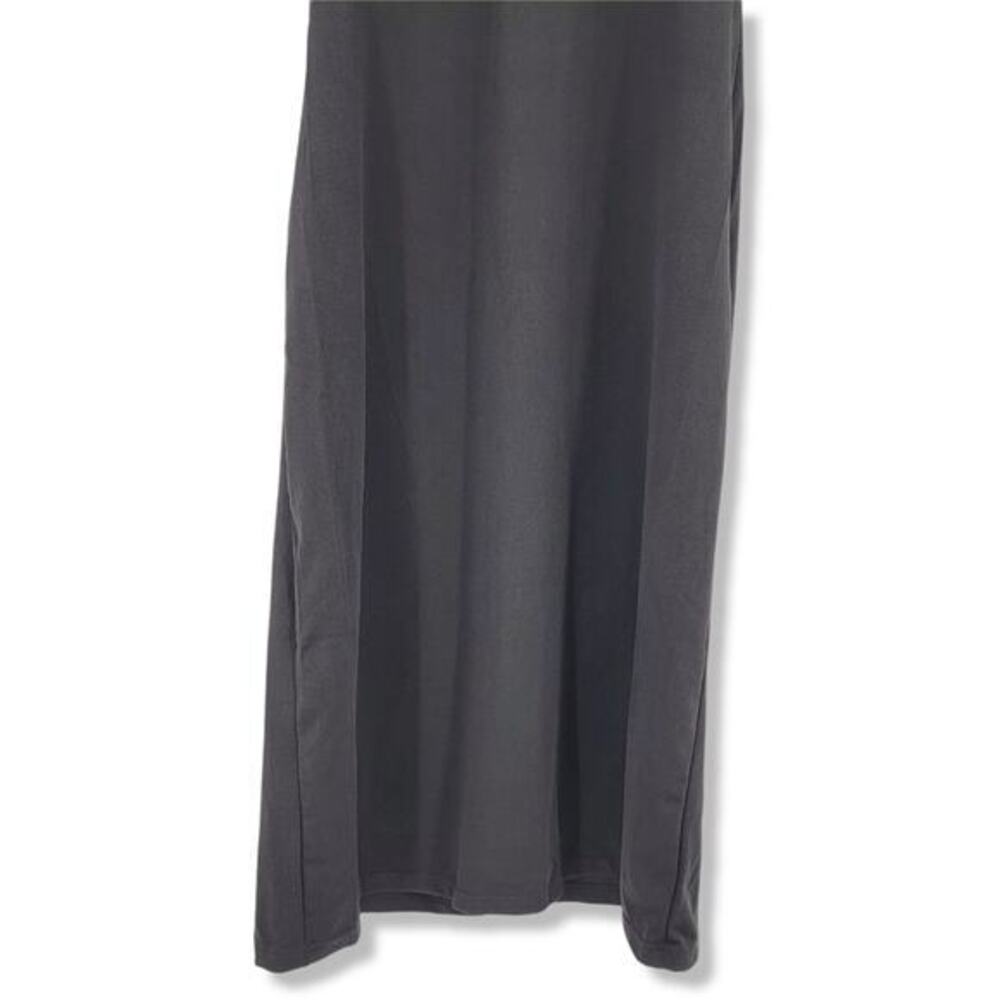 New Zeagoo Black Bat Flutter Sleeve Midi Dress Tie‎ Back Womens Size Large - Picture 5 of 11